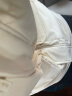 卡帕（Kappa）学院风羽绒服情侣工装羽绒服连帽面包服防寒服 羊脂白-0111 S 实拍图