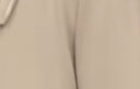 欧洛黛短袖t恤女装夏季新款宽松圆领设计感字母弧形遮肚子显瘦上衣女 奶茶色（坚条） L 建议110-125斤 晒单实拍图