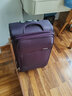 SHENGSHISABER瑞士军刀集团行李箱女旅行箱男学生万向轮牛津布拉杆箱商务大容量 深紫色 22英寸 实拍图