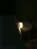 仰阳usb小夜灯便携迷你睡眠灯充电宝电脑台灯led宿舍装饰小灯随身圆灯 白光1个 实拍图