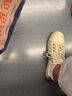 飞跃（Feiyue）经典帆布鞋男鞋女鞋透气复古国潮硫化鞋子男情侣款低帮运动休闲鞋 米/深蓝 43 实拍图
