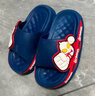 圣闲奥特曼夏季儿童拖鞋防滑厚底男童室内女童大中小童小孩凉拖鞋宝宝 深蓝 28 /29适合3-4周岁适合脚长16CM 实拍图