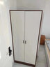 易宝林衣柜卧室平开门衣柜出租房储物衣橱现代简约板式家用小衣柜收纳柜 胡桃色60cm两门 组装【自行安装】 实拍图