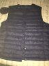 鸭鸭（YAYA）秋冬装反季轻薄羽绒服男马甲修身轻型保暖内胆马夹防寒轻便外套KX 藏青 M /170 实拍图