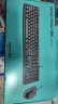 罗技（Logitech）MK200有线键鼠套装 电脑笔记本办公键盘鼠标套装 USB薄膜键盘 带小键盘 黑色 实拍图