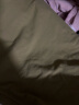 德玛纳（dme）气质棉氨针织女式t恤春夏季通勤v领微弹长袖t恤女 茶绿 XL  晒单实拍图