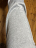 西域骆驼（VANCAMEL）休闲裤男秋冬加绒加绒束脚百搭运动潮流男裤港风卫长裤 灰色 L 实拍图