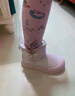 百丽（BeLLE）童鞋儿童雪地靴冬季加绒保暖棉鞋女童时尚公主靴子 粉色27 实拍图