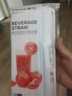 茶花（CHAHUA）一次性吸管弯头单支独立包装奶茶店专用咖啡饮料宝宝儿童产妇 50支独立包装 实拍图