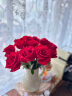 钟爱（love）云南昆明鲜花基地直发玫瑰家庭插花花束直批鲜花 红玫瑰20枝 实拍图