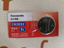 松下（Panasonic）CR2032汽车遥控器钥匙电池适用于北京现代ix25 ix35名图悦动途胜朗动领动胜达瑞纳索纳塔菲斯塔 CR2032【2粒装】 实拍图