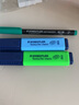 施德楼（STAEDTLER）油性记号笔 绿色0.6mm防水速干勾线马克笔儿童美术光盘刻字办公用品单支装F318-5 实拍图