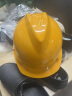 诺瑞斯安 安全帽工地 免费印字 国标V型ABS 建筑工程电力施工劳保工人头盔 国标V型黄色 实拍图