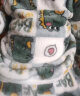 迪士尼（Disney）儿童睡衣男童秋冬季男孩珊瑚绒家居服小童宝宝保暖卡通海岛绒套装 白色两件套 120码建议身高110-120cm6-7岁 晒单实拍图