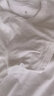 京东京造【重磅正肩T】240G高克重男士圆领T恤男纯棉夏短袖打底T 白色 S 实拍图