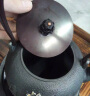 束氏生铁壶日本工艺茶壶烧水壶泡茶壶手工铸铁壶电陶炉套装-玉兰花开 晒单实拍图