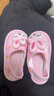 土豆屋儿童拖鞋宝宝女童居家棉拖鞋男童小童防滑婴儿小孩地板鞋室内鞋 粉红兔子 26 内长15cm 180码 脚长14-14.5cm 实拍图