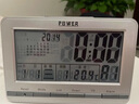 POWER 霸王会说话的闹钟电子智能闹钟多功能学生用闹表 现代简约时尚懒人卧室床头老人语音报时聪明钟 实拍图