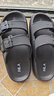 海澜之家（HLA）男鞋时尚透气户外休闲凉拖鞋舒适增高HAALXM2EBK143 灰色41 实拍图