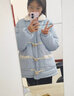 恋的棉服外套秋冬款女学生2023冬季高中初中女生棉衣冬天衣服新款棉袄 韩版加厚蓝色 均码（可备注码数） 实拍图