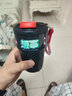 小水怪（SGUAI）智能像素杯保温杯女士咖啡杯高颜值学生水杯男士杯子实用生日礼物 文字投屏+动画DIY+嘿嘿嘿黑 350ml 实拍图