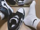 NIKE耐克男袜女袜2026夏季新款中筒百搭运动袜子潮流透气速干休闲袜子 SX7676-100 长袜 XL【46-50】 实拍图