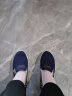普戈斯（PUGESI）老北京布鞋春秋女鞋平跟单鞋加厚牛筋底舒适一脚蹬 蓝色A307 38 实拍图