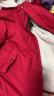 戴维贝拉（DAVE＆BELLA）秋冬儿童加绒防风保暖宝宝外套新年衣服男童上衣小孩外衣幼儿服装 红色-加绒夹棉加厚款DB8886-NT 140cm（建议身高130-140cm） 晒单实拍图