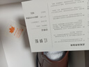 红蜻蜓男鞋秋冬款男士商务皮鞋一脚蹬休闲皮鞋牛皮爸爸鞋男鞋子WTA7742 棕色升级版_偏大1码 39 实拍图