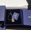施华洛世奇（SWAROVSKI）【七夕情人节礼物】  TEDDY 项链 泰迪熊造型轻奢饰品女 粉红色 5642976 实拍图