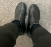 百丽柔软舒适时装靴女商场同款羊皮低跟短靴加绒A2X1DDD3 黑色-单里 38 晒单实拍图