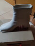 大东粗跟短靴2025年冬季新款时尚潮流舒适简约经典款通勤OL女靴0113AE 米色 单里 37 实拍图