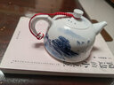 末都景德镇高档功夫茶壶陶瓷家用 中式手绘青花瓷山水普洱泡茶壶单壶 山水文旦壶【250ML】 实拍图