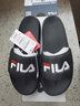 斐乐（FILA）女鞋运动拖鞋厚底凉拖沙滩鞋漂流船 黑-BK 38 实拍图