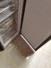 海尔(Haier)立式冰柜家用小型冷冻柜冷藏冷冻两用保鲜柜抽屉式一级节能母婴储奶小冰柜 单冷冻丨四区分储丨 102L 实拍图