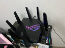 华硕（ASUS）ROG八爪鱼 电竞无线路由器双万兆口 WiFi7 三频双万兆路由器 4核2.6G战芯4K QAM DIYB 【ROG八爪鱼PRO】万兆网口+2.5G口 实拍图