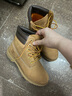 添柏岚（Timberland）官方踢不烂女鞋春季大黄靴舒适户外防水|A161G A161GW/小麦色 TB0 36 鞋内长：22.5CM 实拍图