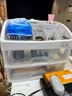 爱丽思（IRIS） 化妆品收纳盒抽屉式桌面文件储物盒办公整理盒家用塑料收纳箱丝 【双层抽屉款】 米色 实拍图