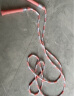 特步（XTEP）竹节跳绳儿童成人有绳中小学生学校考试幼儿园健身珠节可调节-粉 实拍图