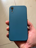 KEKLLE 适用苹果xr液态硅胶手机壳 iPhonexr保护套 全包镜头液态硅胶保护壳肤感防摔超薄软壳 海军蓝 实拍图