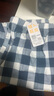 顶瓜瓜纯棉睡裤男薄款中青年棉质格子家居裤可外出 宝蓝方格  男 新疆纯棉 薄 2XL 实拍图