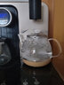 茶吧机通用烧水壶茶台水壶单壶电热水壶配件大全茶炉不锈钢壶单配 带漏斗玻璃304【半自动】 实拍图