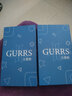 古雷斯（GURRS）适用 华为nova12手机壳 华为nova12保护套 拼色超薄防摔防指纹立体大理石皮纹男女款商务皮套 青黑 实拍图