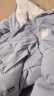 NASA LEAP官方男装羊羔绒棉衣男士外套灯芯绒冬季双面穿棉服加绒加厚棉袄男 NA11雾霾蓝 M 实拍图