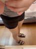 BIRKENSTOCK勃肯德国进口男女款EVA时尚外穿Arizona双扣沙滩拖鞋 黑色窄版129423 37 实拍图