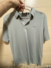 海澜之家（HLA）短袖POLO衫男款凉感短袖男夏季 新国潮-绿灰5A HNTPW2W031A S 165/84A  推荐57-62kg 实拍图