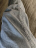 真维斯夏季新款超薄天丝牛仔裤男士宽松直筒休闲阔腿裤男薄款潮牌长裤男 1048蓝色+1048黑色 L 115-135斤 实拍图