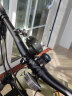 洛克兄弟（ROCKBROS）灯架自行车手电筒灯夹前灯架车夹山地车固定支架骑行配件 升级款 黑色（万向球随意调节） 实拍图