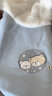 憨憨宠 狗狗衣服猫衣服宠物泰迪衣服冬季猫咪衣服小型犬衣服幼犬秋冬服 黄色 小熊小围巾卫衣 S号建议体重3-5斤 实拍图