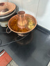 炊老爷铜火锅碳电两用鸳鸯锅家用纯铜锅火锅专用锅木炭插电火锅涮肉锅具 遥控调温【8-10人】 36cm 鸳鸯锅 实拍图